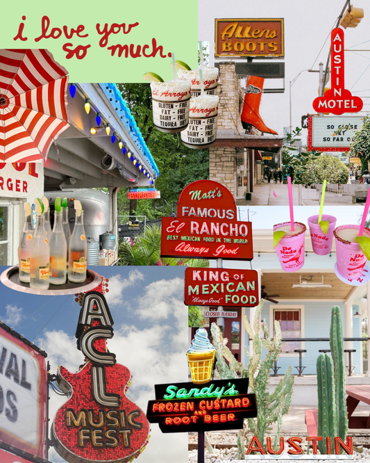All About Austin Mood Board
